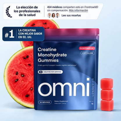 OMNI Gomitas de Monohidrato de Creatina – Sandía