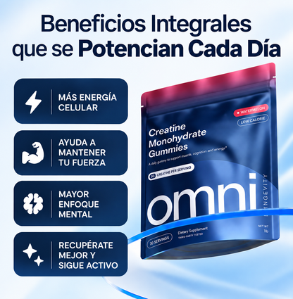 OMNI Gomitas de Monohidrato de Creatina – Sandía