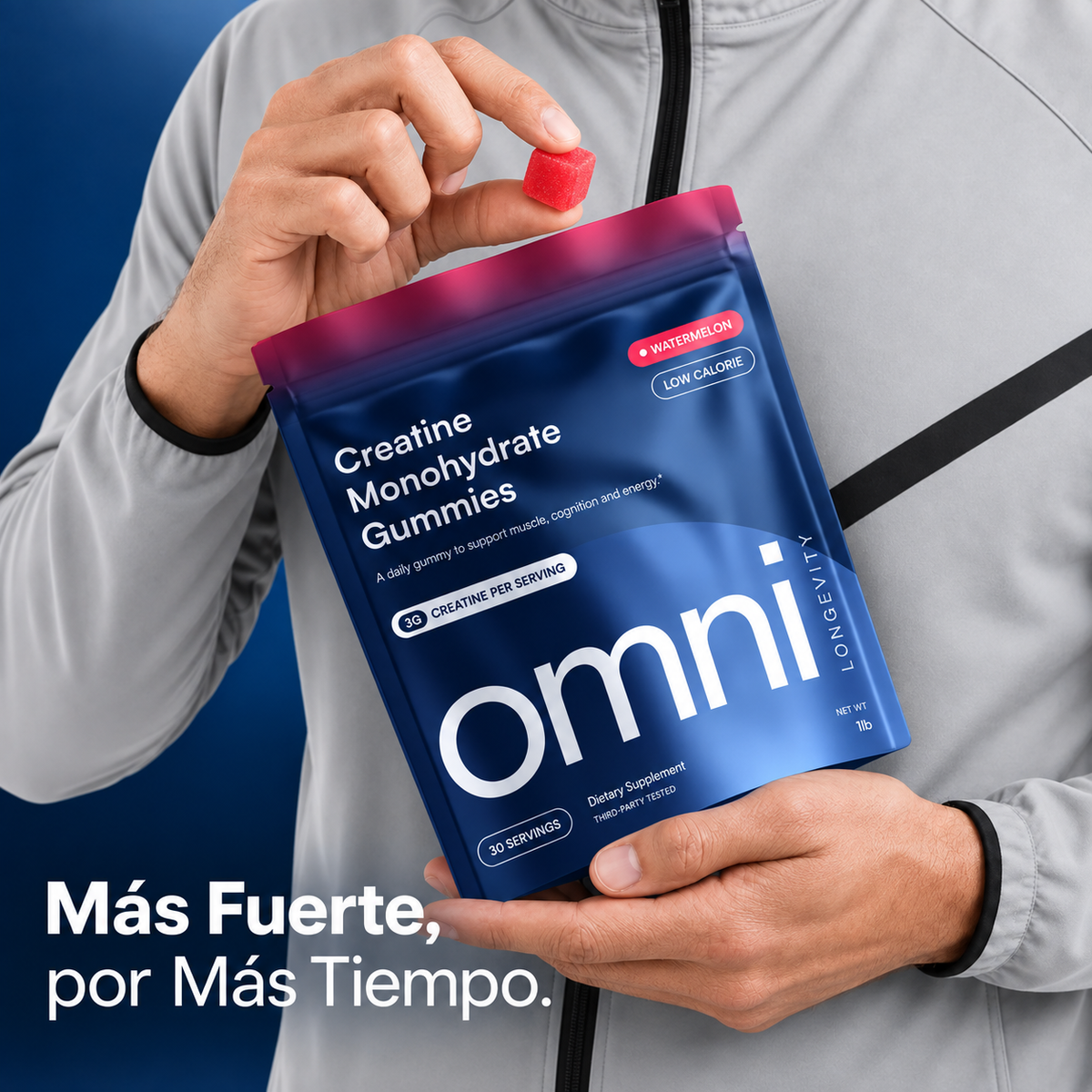 OMNI Gomitas de Monohidrato de Creatina – Sandía