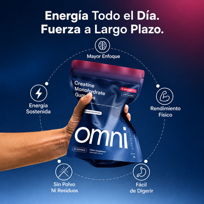 OMNI Gomitas de Monohidrato de Creatina – Sandía